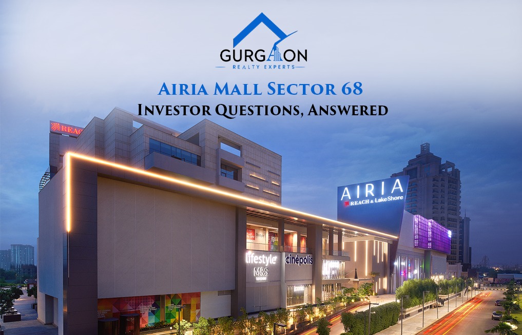 Airia Mall Sector 68 Gurgaon, commercial property near Airia Mall, SCO plots near Airia Mall Gurgaon