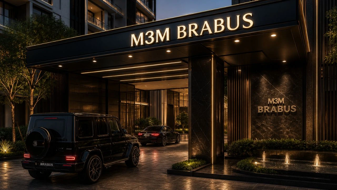 m3m Brabus, M3M Brabus Sector 58, M3M Brabus Gurgaon price, branded residences Golf Course Extension Road