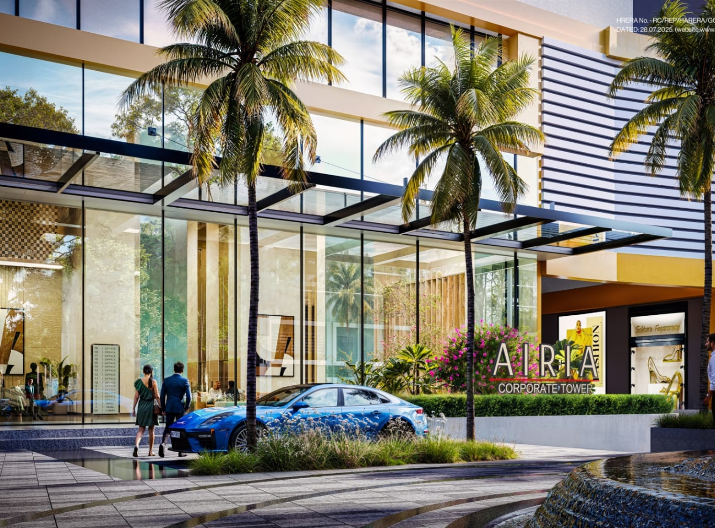 Reach Airia Corporate Tower, Reach Airia Sector 68, office space Sohna Road Gurgaon, commercial property Sector 68 Gurgaon
